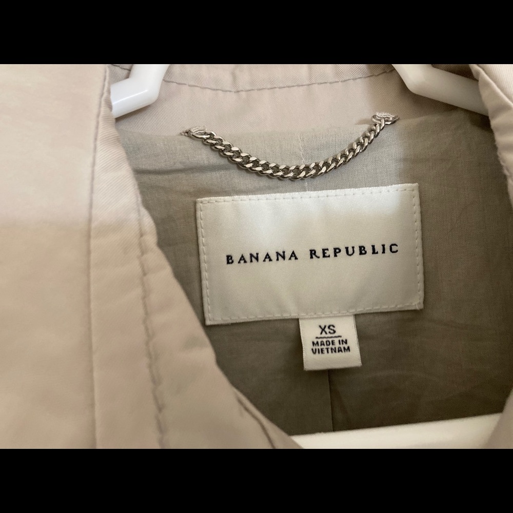 Banana Republic Double Breast Trench Coat XS - Picture 5 of 7